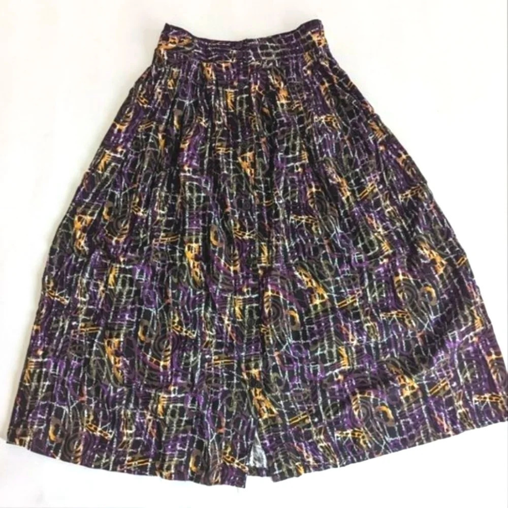 Vintage A line skirt -  Size 7/8